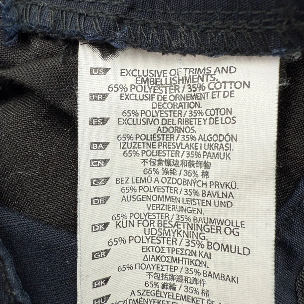 5.11 Tactical Taclite EMS Pants Mens Dark Navy Blue Ripstop Cargo Work 36x34